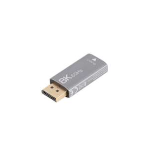 Lanberg AD-DP-HD-03 adaptador de cable de vídeo 0 m DisplayPort HDMI Plata