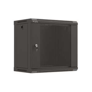 Lanberg WF03-5309-10B armario rack 9U Bastidor de pared Negro