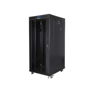 Lanberg FF01-8027-12BL armario rack 27U Rack o bastidor independiente Negro
