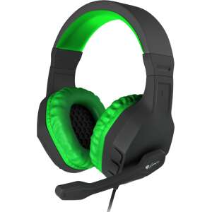 GENESIS Argon 200 Auriculares Alámbrico Diadema Juego Negro, Verde