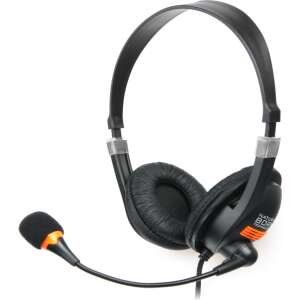 NATEC Drone Auriculares Alámbrico Diadema Llamadas/Música Negro, Naranja
