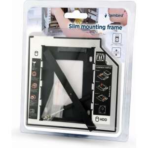 Gembird MF-95-01 Bastidor Adaptador HDD/SSD 2.5" a Bahía Slim 9.5mm