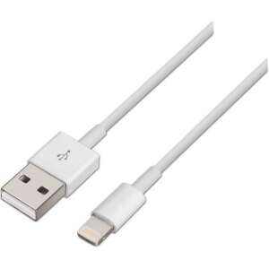 AISENS A102-0036 cable de conector Lightning 2 m Blanco