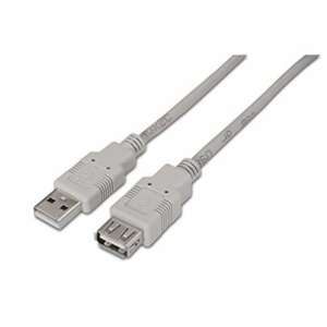 AISENS A101-0013 cable USB USB 2.0 1,8 m USB A Beige