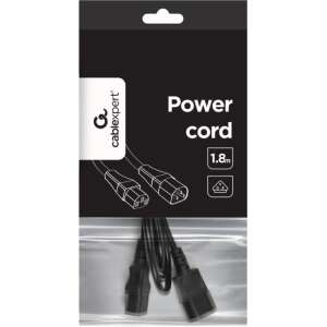Gembird PC-189-VDE cable de transmisión Negro 1,8 m C14 acoplador