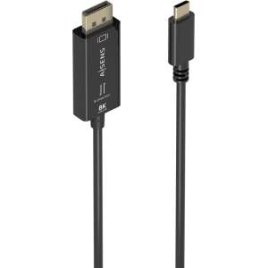 AISENS A109-0879 adaptador de cable de vídeo 1,8 m USB Tipo C