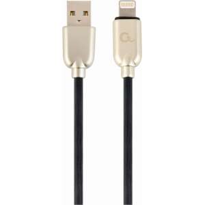 Cablexpert CC-USB2R-AMLM-1M cable de conector Lightning Negro
