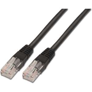 AISENS A133-0202 cable de red Negro 0,5 m Cat5e U/UTP (UTP)
