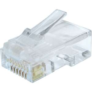 Gembird LC-8P8C-002/100 conector RJ-45 Transparente