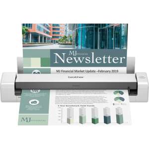 Brother DS-740D escaner Escáner alimentado con hojas 600 x 600 DPI A4 Negro, Blanco