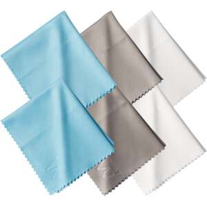 Ewent EW5635 trapo para limpiar Microfibra Azul, Gris, Blanco 6 pieza(s)