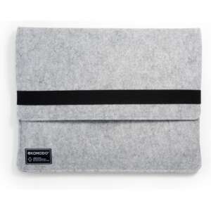 EKOMODO HR-013 - Funda Ecológica para Portátil de 15" (Negro/Gris)