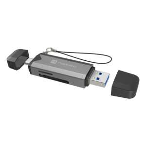 NATEC NCZ-2262 lector de tarjeta USB 3.1 Interno Negro, Gris Oscuro