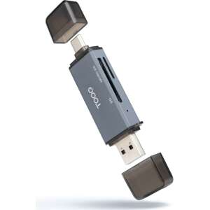 TooQ TQR-3001G lector de tarjeta USB 3.0 Type-A/Type-C