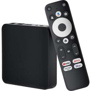 Leotec LETVBOXGC06 convertidor de Smart TV Negro 4K Ultra HD 32 GB Wifi Ethernet