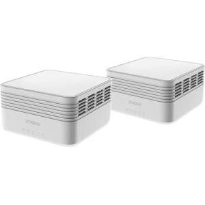 Strong MESHKITAX3000 sistema Wi-Fi Mesh (Wi-Fi en malla) Doble banda (2,4 GHz / 5 GHz) Wi-Fi 6 (802.11ax) Blanco 2 Interno