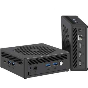 Leotec LEMPC12 Mini PC Intel Celeron N4000 8GB 128GB Negro