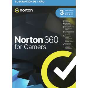 Norton 360 for Gamers Seguridad de antivirus Base Español 1 licencia(s) 1 año(s)