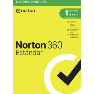 Norton 360 Standard Seguridad de antivirus Base Español 1 licencia(s) 1 año(s)