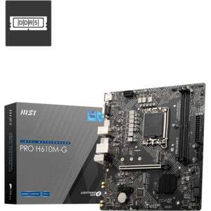 MSI PRO H610M-G placa base Intel H610 LGA 1700 micro ATX