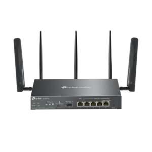 TP-Link Omada ER706W-4G router inalámbrico Gigabit Ethernet Doble banda (2,4 GHz / 5 GHz) Negro