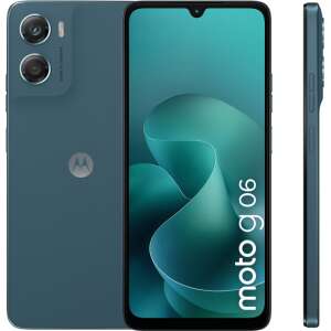 Motorola Moto G06 - Smartphone 4GB/256GB, 6.88", 5200mAh, Azul