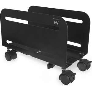 Ewent EW1291 Soporte de CPU Metálico Ajustable con Ruedas