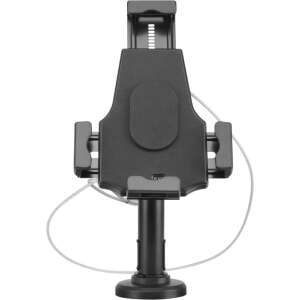 AISENS Soporte Antirobo de Sobremesa / Pared Ajustable (1 Pivote) para Tablet, Negro