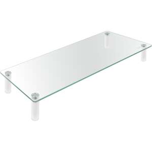 TooQ TQMR061 Soporte Elevador de Vidrio Templado para Monitor y Portátil