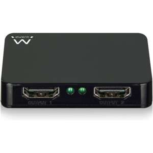 Ewent EW3720 divisor de video HDMI 2x HDMI