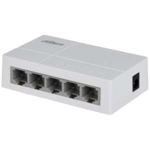 Dahua Technology PoE DH-SF1005L switch No administrado Fast Ethernet (10/100) Energía sobre Ethernet (PoE) Escritorio Gris claro