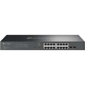 TP-Link Omada SG2218P switch Gestionado L2/L2+ Gigabit Ethernet (10/100/1000) Energía sobre Ethernet (PoE) 1U Negro