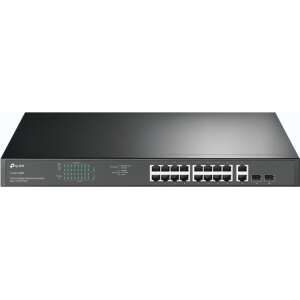 TP-Link TL-SG1218MP switch No administrado Gigabit Ethernet (10/100/1000) Energía sobre Ethernet (PoE) 1U Negro