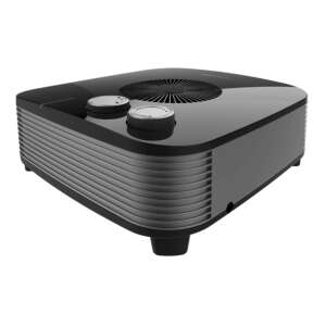 Cecotec 08255 calefactor eléctrico Interior Negro, Gris 2000 W Ventilador eléctrico