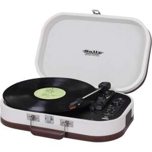 Trevi TT 1020 BT Tocadiscos de tracción directa Beige Semiautomático