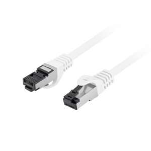 Lanberg Cable Red Cat 8.1 S/FTP LSZH 0.5m Blanco