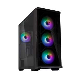 Zalman Z10 DUO Midi Tower ATX con Cristal Templado Negro