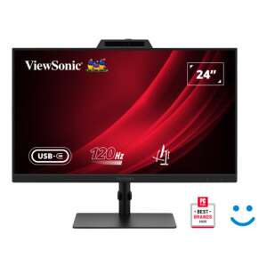 Viewsonic VG2441V Monitor 24" FHD 120Hz IPS con Webcam 5MP