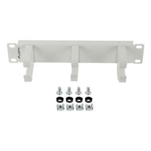 Lanberg AK-1702-S Organizador de Cables 10" 1U 3 Anillas