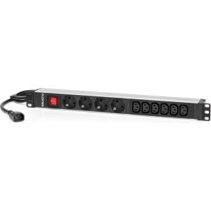 Salicru SPS.4F+6F.PDU Regleta Rack 19" 4 Schuko + 6 IEC C13