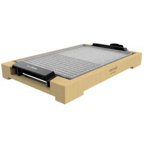 Cecotec Tasty&Grill 2000 Bamboo MixStone - Plancha 2000W