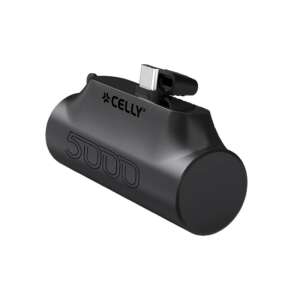 Celly Powerbank Compacta USB-C 5000 mAh Negra PBC5000BK
